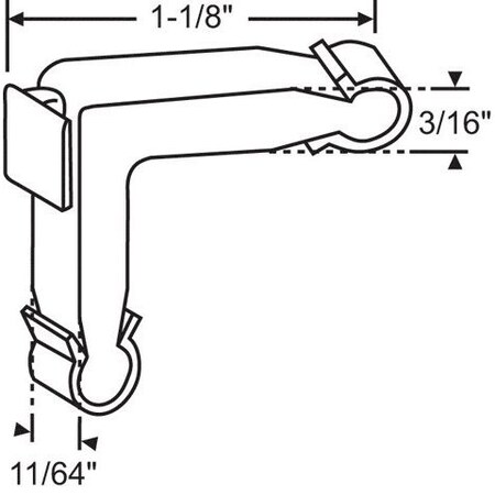 Strybuc Corner Key Die Cast 46-9